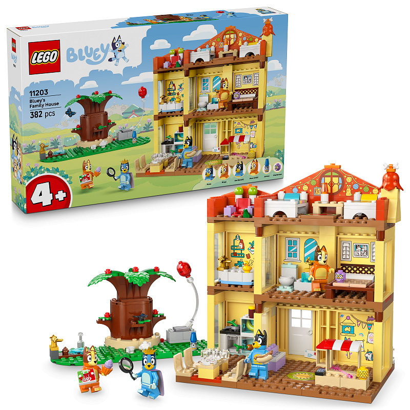 LEGO® Bluey 11203 Bluey a jej rodinný dom
