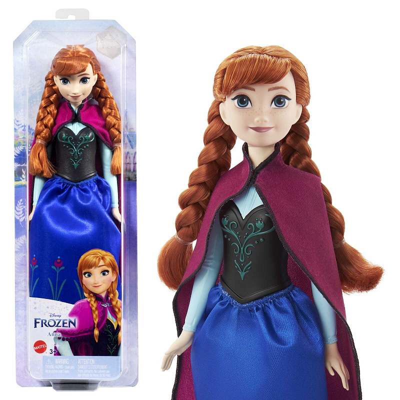 Frozen Anna v modro-černých šatech HLW49