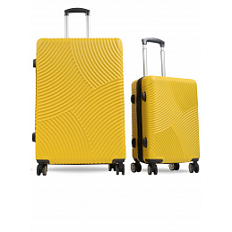 Aga Travel Súprava cestovných kufrov Žltá, veľ. L + S, 6CZ016 - II. AKOSŤ