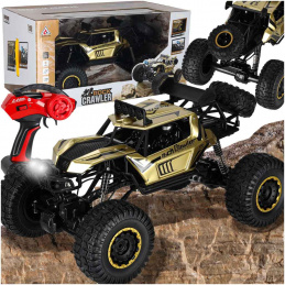 Aga RC auto Rock Crawler 2.4GHz 1:8 51cm zlatá