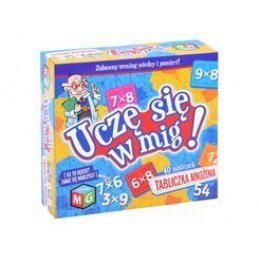 Tabuľky násobenia - Učím sa bleskovo MG GR0395