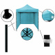 Aga Nožnicový stánok PARTY 2x3m Svetlomodrý