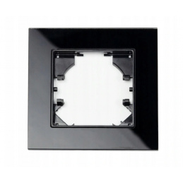 Rámček pre vypínače - čierny