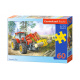 CASTORLAND Puzzle 60 dielikov - Nakladač v lese