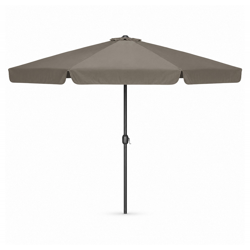 Linder Exclusiv Záhradný slnečník 400 cm Sivohnedý