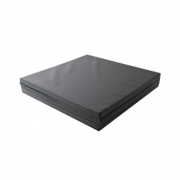 Aga Skladacia žinenka 180x60x3 cm Čierna