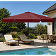 Linder Exclusiv Slnečník 400 cm Burgundy