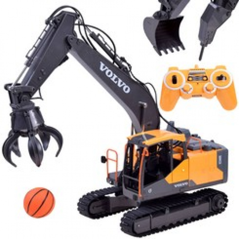 Veľké rýpadlo s diaľkovým ovládaním RC0495