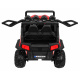 Detská terénna buggy Grand Lift Červená + pohon 4x4 + diaľkové ovládanie + nosič batožiny + rádio MP3 + LED dióda