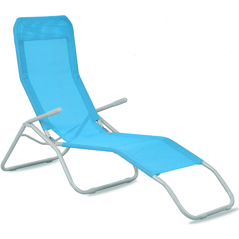 Aga Zahradné lehátko SIESTA Modré