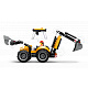 LEGO® City 60480 Žltý nakladač s rýpadlom