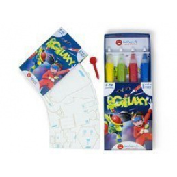 SABBIARELLI Pieskové omaľovánky Galaxy 5+