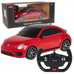 Autíčko R/C Volkswagen Beetle 1:14 RASTAR Červené