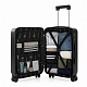Aga Travel Cestovný kufor MR4671 Čierny