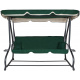 Aga Záhradná hojdačka 2v1 GRANDLUX Dark Green