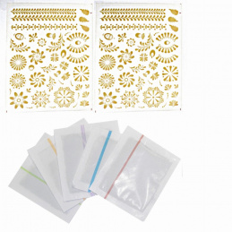 Sada farbív + 2 hárky nálepiek na kraslice