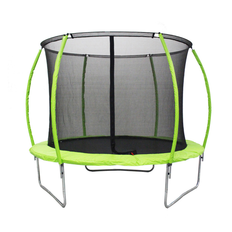 Legoni Trampolína 250 cm Light Green + vnútorná ochranná sieť