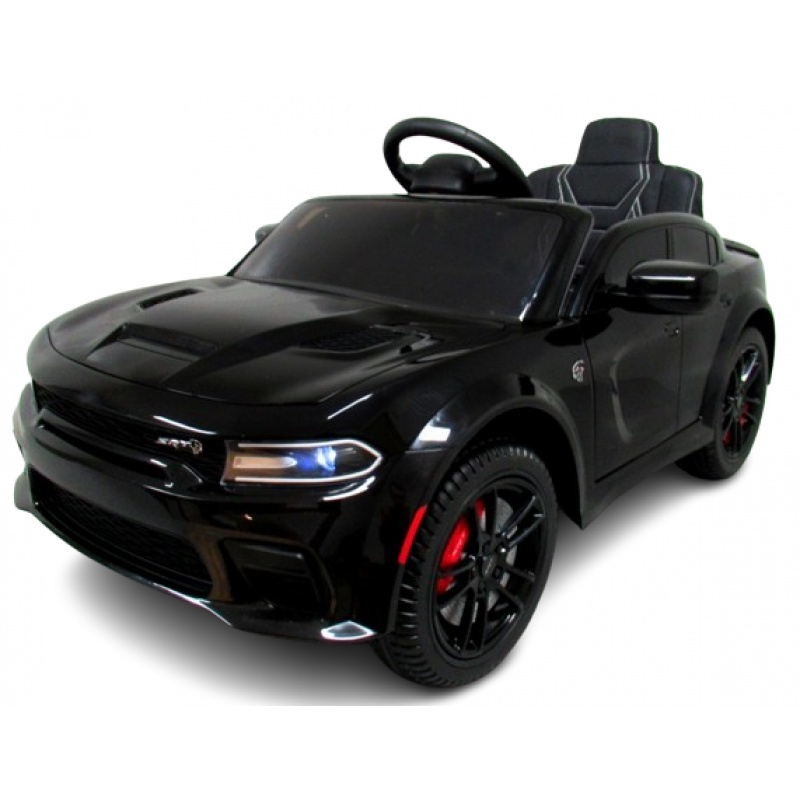 AUDI DOGE SRT BLACK Auto na batérie EVA Kožené diaľkové ovládanie