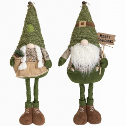 Pár lesných vianočných škriatkov