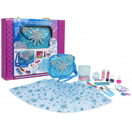 Sada na líčenie + Ľadovo modré šaty Sada na líčenie + Ľadovo modré šaty