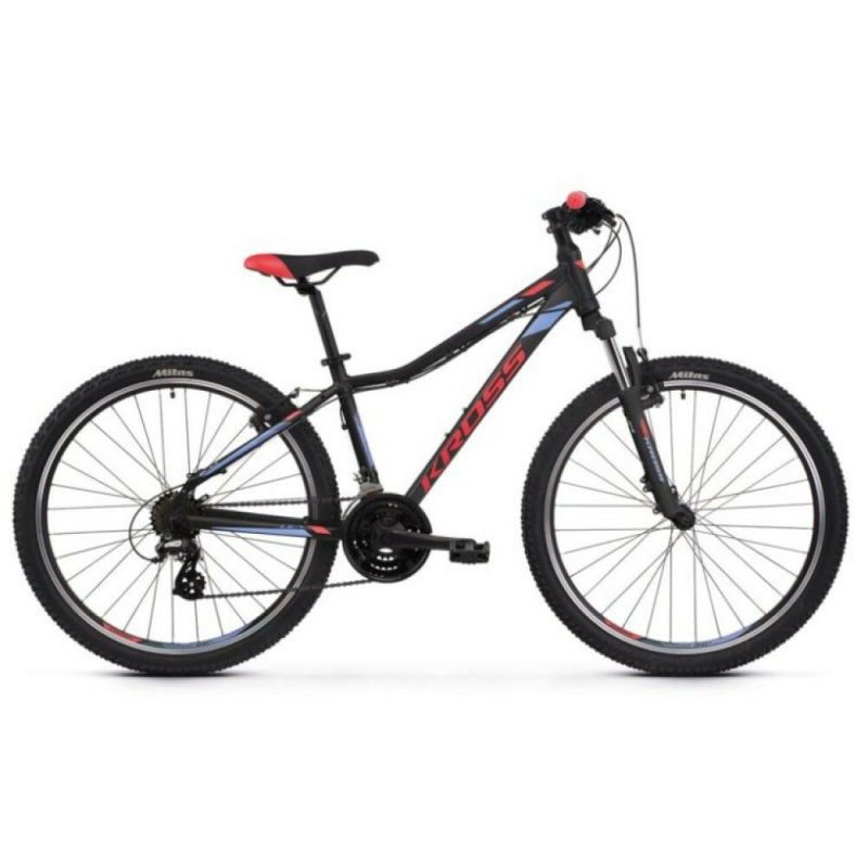 KROSS Dámsky horský bicykel Lea 2.0 27,5" Matná čierna/Fialová