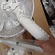 Aga Stojanový ventilátor 40 cm Biely 6DAZ439 - II. AKOSŤ
