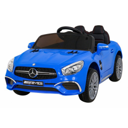 Mercedes Benz AMG SL65 S elektrický pre deti Modrá + Diaľkové ovládanie + LED audio + Eco koža + EVA + Pomalý štart Mercedes Benz AMG SL65 S elektrický pre deti Modrá + Diaľkové ovládanie + LED audio + Eco koža + EVA + Pomalý štart