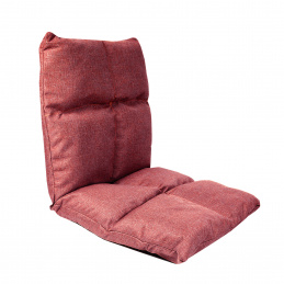 Aga Polohovacie kreslo na podlahu 52x55x55 cm Červené Aga Polohovacie kreslo na podlahu 52x55x55 cm Červené