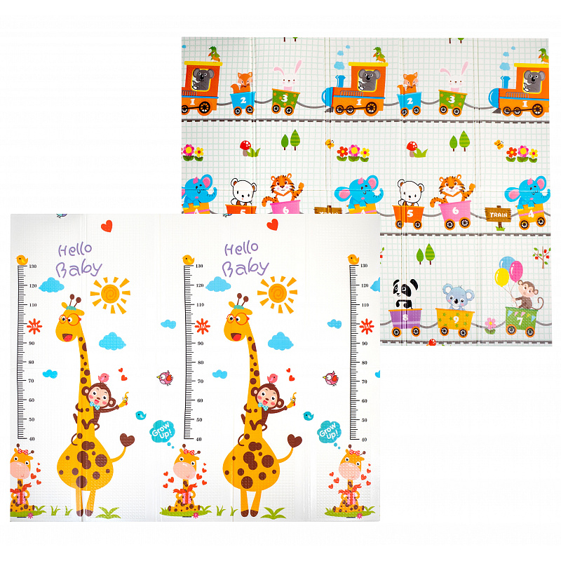 Aga4Kids Detská skladacia penová podložka 200x180 cm 6DZ107 - II. AKOSŤ