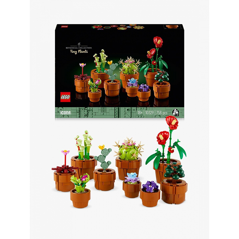 LEGO® Botanicals 10329 Miniatúrne rastliny