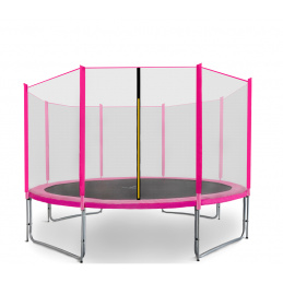 Aga SPORT PRO Trampolína 366 cm Pink + ochranná sieť