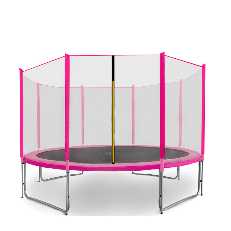 Aga SPORT PRO Trampolína 366 cm Pink + ochranná sieť