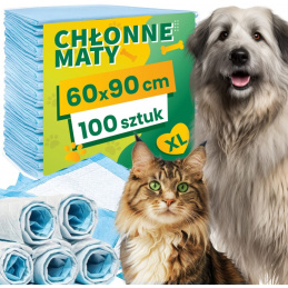 Hygienické podložky - 100 kusov 60x90