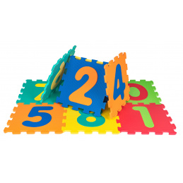 10 Puzzle Mat pre deti 10m+ Vyberateľné figúrky + EVA pena + skladacie figúrky