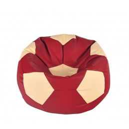 Aga Sedací vak BALL XXXL Béžová - Vínová