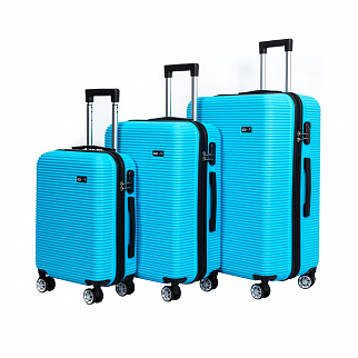 Aga Travel Sada cestovných kufrov MR4651 Svetlo modrá