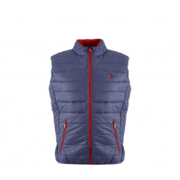 U.S. Polo ASSN. Pánska prešívaná vesta 575 Marine Red