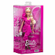 Barbie Deluxe Style Modelka v ružových šatách s volánom JJN73