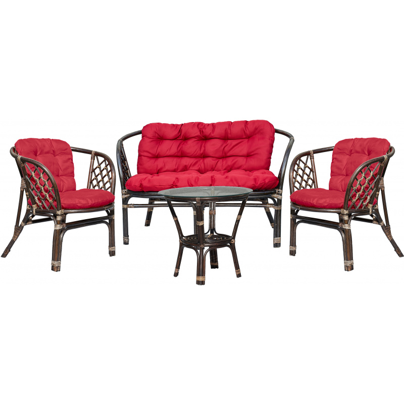 Aga Ratanová zostava BAHAMA Choco Dark Red