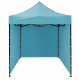 Aga Nožnicový stánok PARTY 2x3m Svetlomodrý