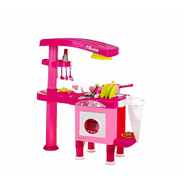 Aga4Kids Plastová kuchynka KITCHEN Pink 6DZ071 - II. AKOSŤ