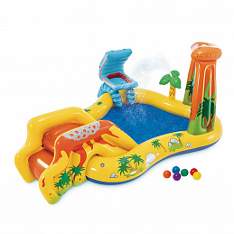 Intex Hracie centrum 249x191x109 cm Dinosaurus 57444NP