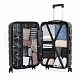 Aga Travel Príručná batožina MR4693 Čierna