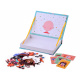 Magnetické puzzle Veselé tváre 55 dielikov ZA4409