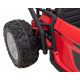 Detská závodná buggy na batérie 5 Red + motory 2x200W + diaľkové ovládanie + LED audio + pomalý štart