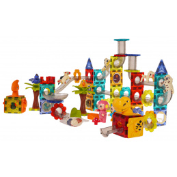 Magnetické Kocky Guľôčka ZOO Sada 153ks.