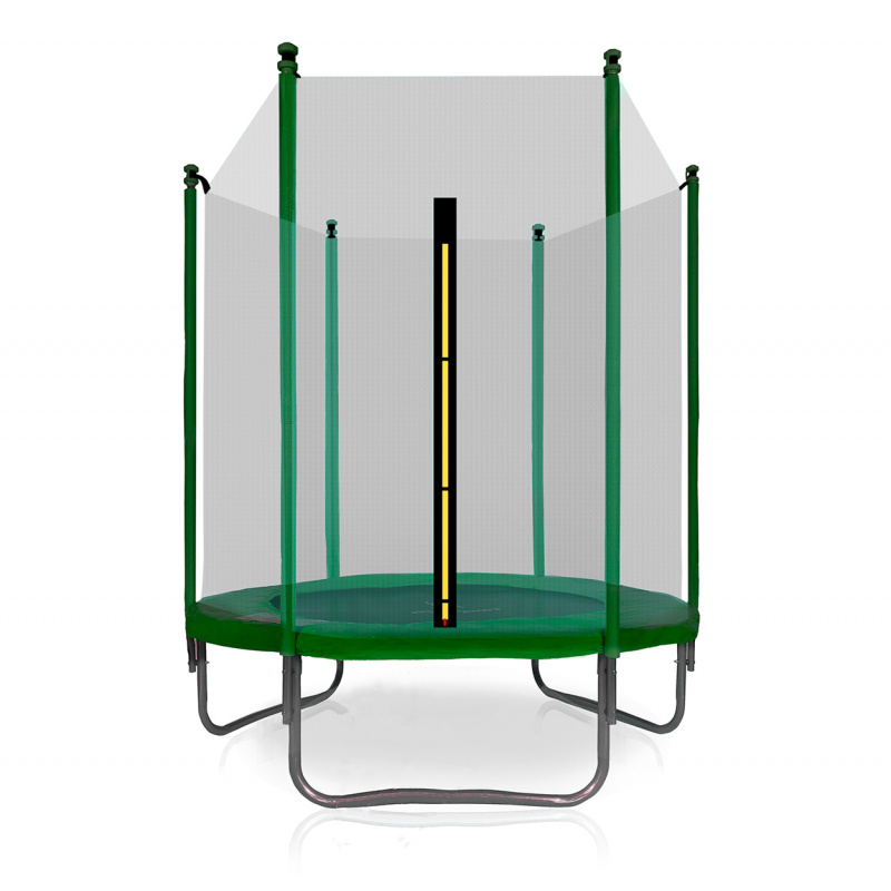 Aga SPORT TOP Trampolína 150 cm Dark Green + ochranná sieť
