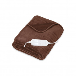 Tresko Elektrická vyhrievacia deka 180x130cm Hnedá