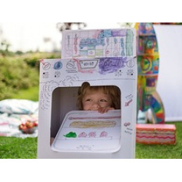 MONUMI 3D Skladacie omaľovánky XXL Kuchyňa 4+