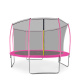 Aga SPORT FIT Trampolína 366 cm Pink + vnútorná ochranná sieť